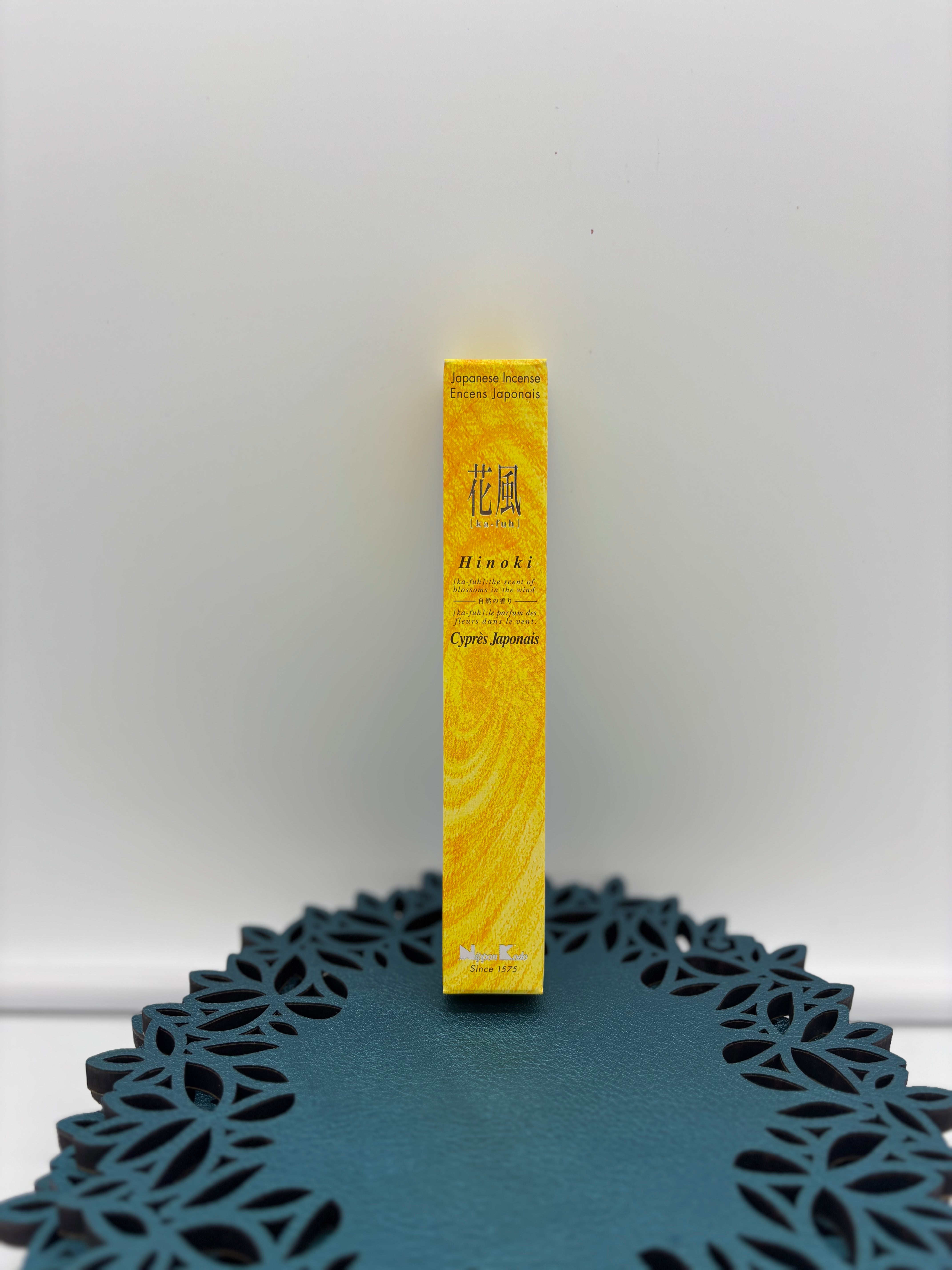 NipponKodo KA-FUH Hinoki (Japanese Cypress) 50 sticks