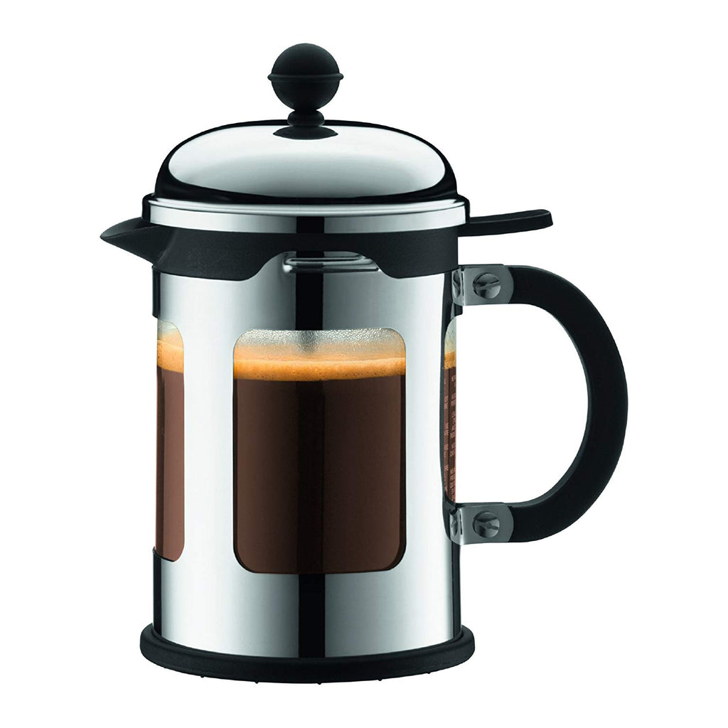 Chambord French Press Coffee Maker, cup, Chrome – Finkelman's