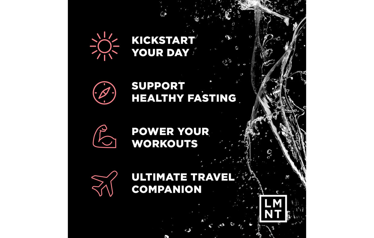 LMNT Recharge - The Best Electrolyte Drink Mix Ever - Elemental Labs ...