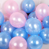 50Pcs 10" 1.5g mix Pearl Gold White Latex Balloon Christmas Valentine's Day Wedding Decor - Rictons