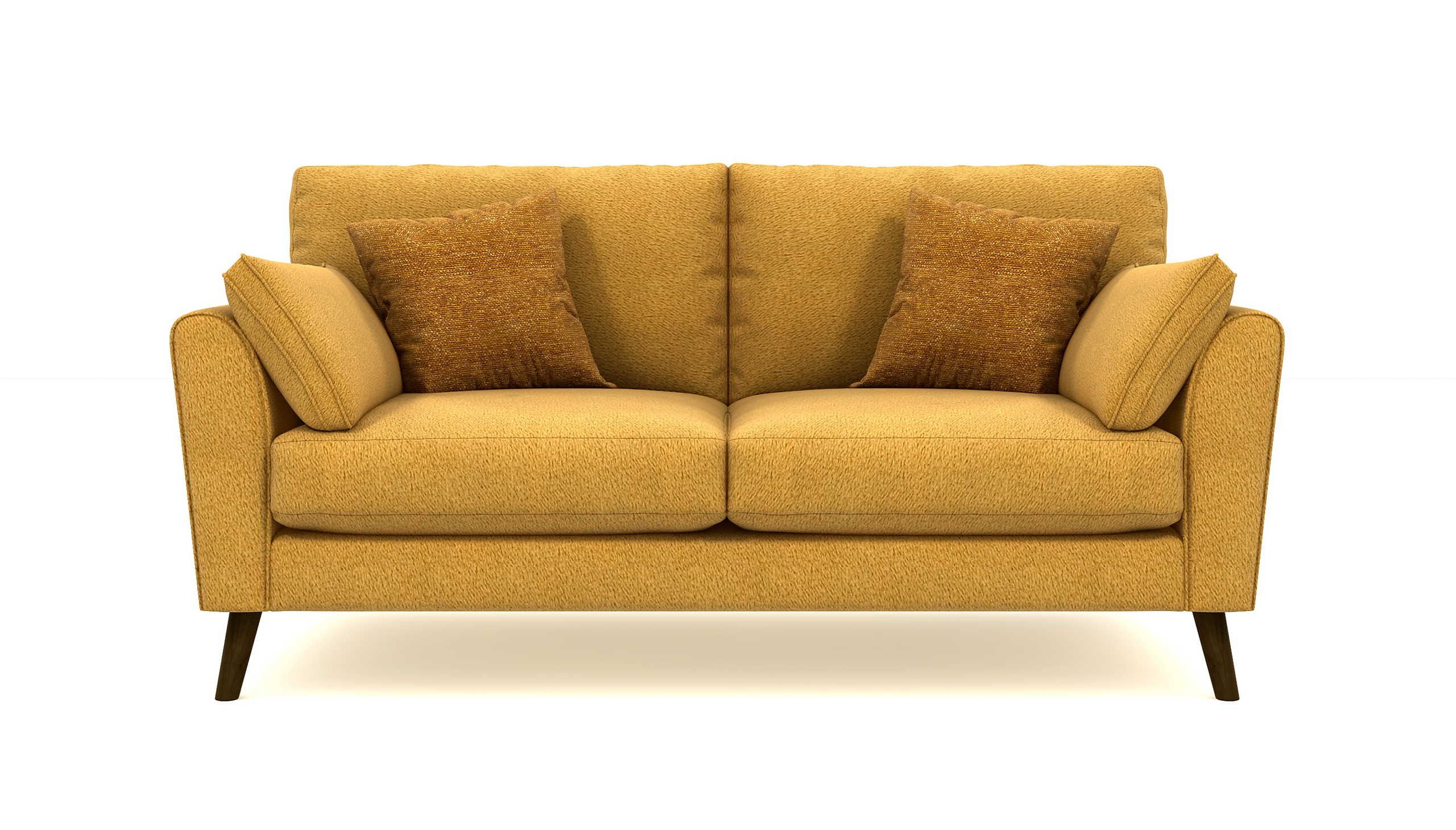 Zen 2 Seater Velvet Sofa