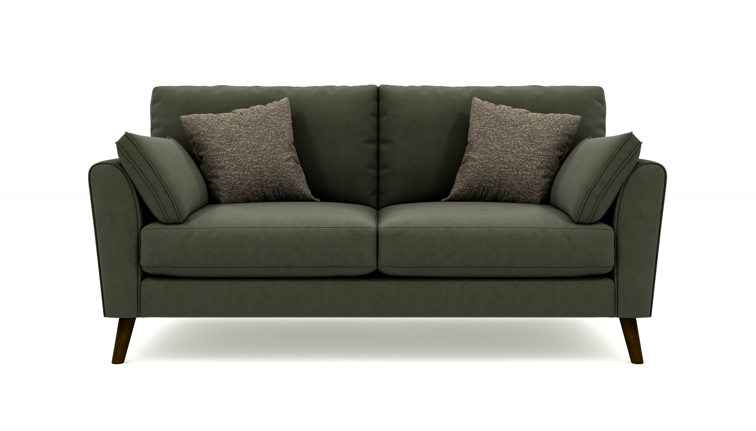 Zen 2 Seater Velvet Sofa
