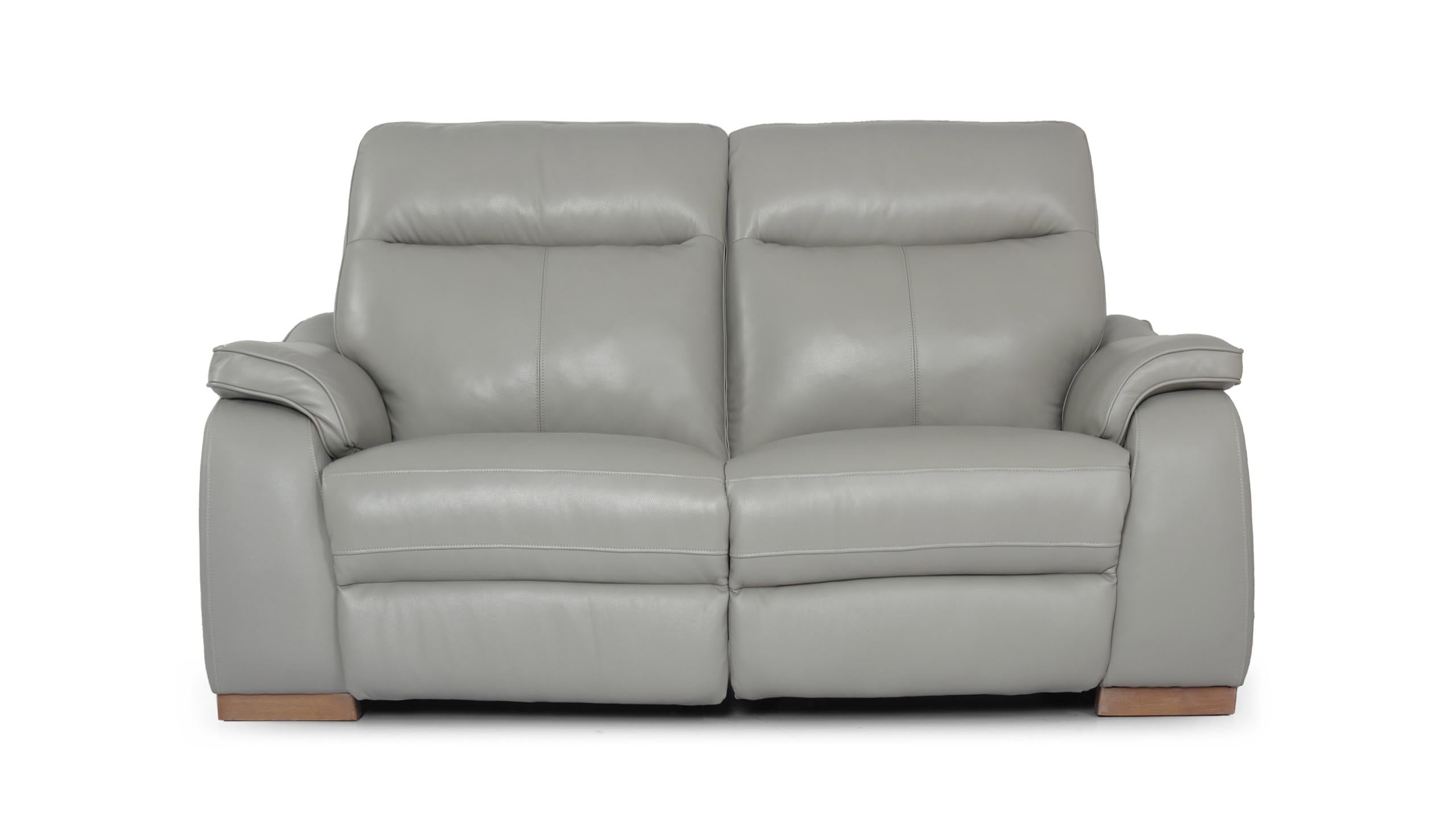 Sophia 2 Seater Power Recliner Sofa With Power Headrests in Leather