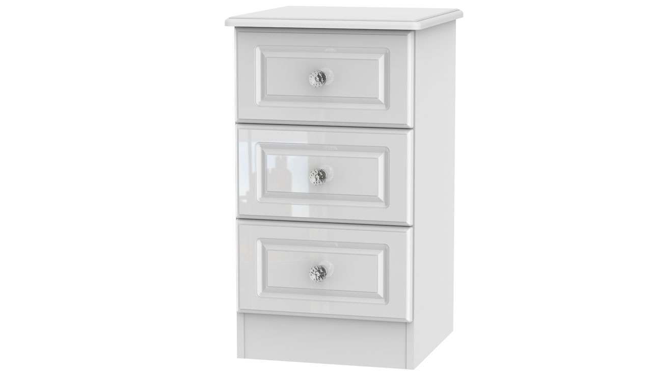 Ferndale 3 Drawer Bedside Table