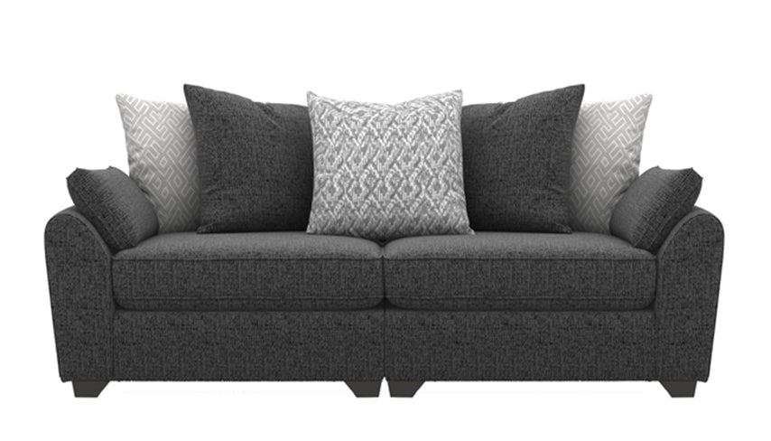 Zara 4 Seater Split Scatter Back Sofa