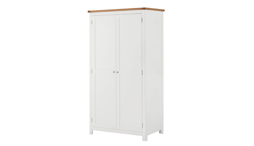 Arlington Two Tone Double Wardrobe