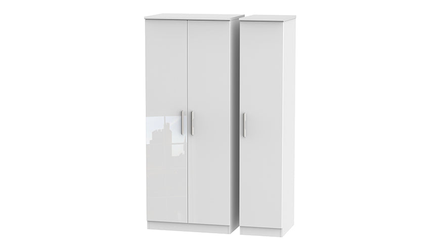 Burnham triple wardrobe