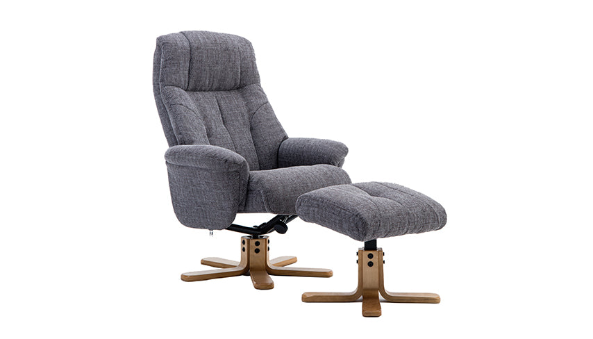 Dubai Swivel Chair and Stool