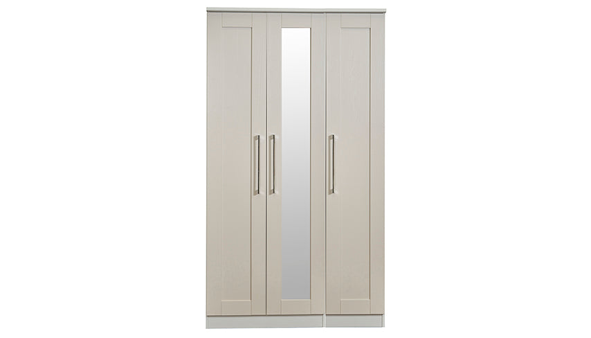 Porter 3 Door 1 Mirror Wardrobe