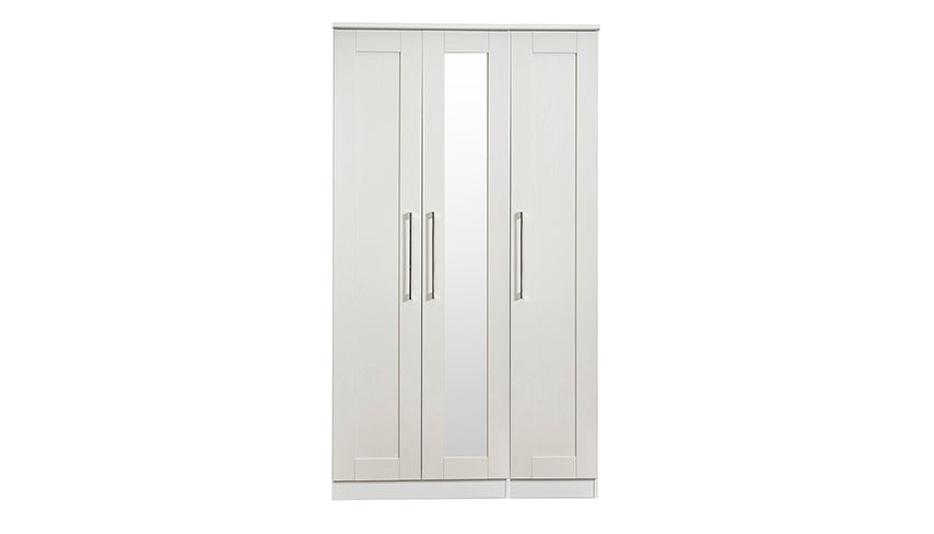 Porter 3 Door 1 Mirror Wardrobe