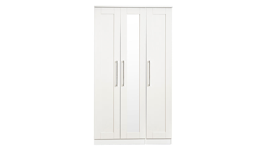 Porter 3 Door 1 Mirror Wardrobe