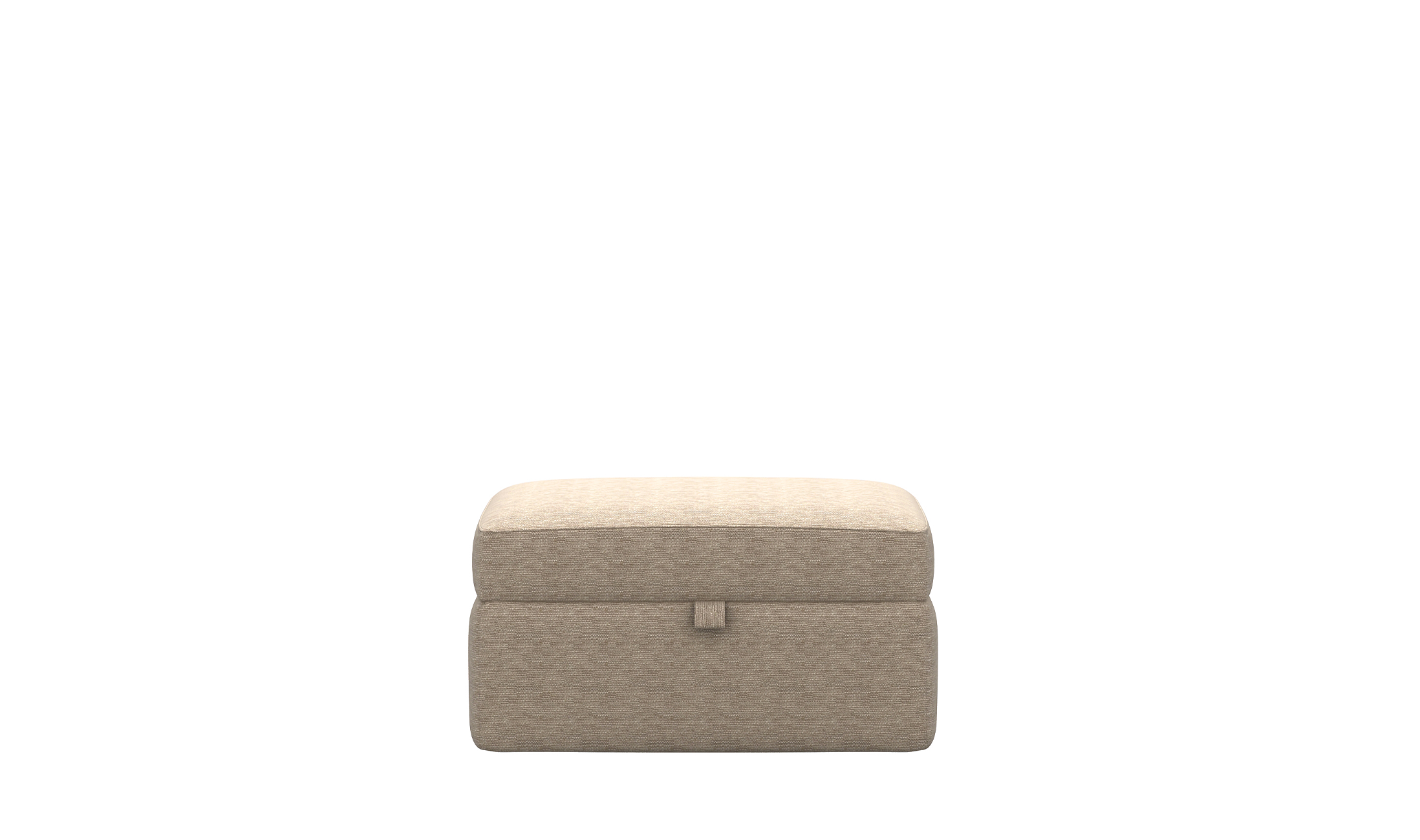 Monroe Plain Storage Footstool