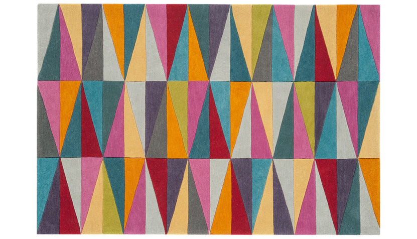 Funk Triangles Rug