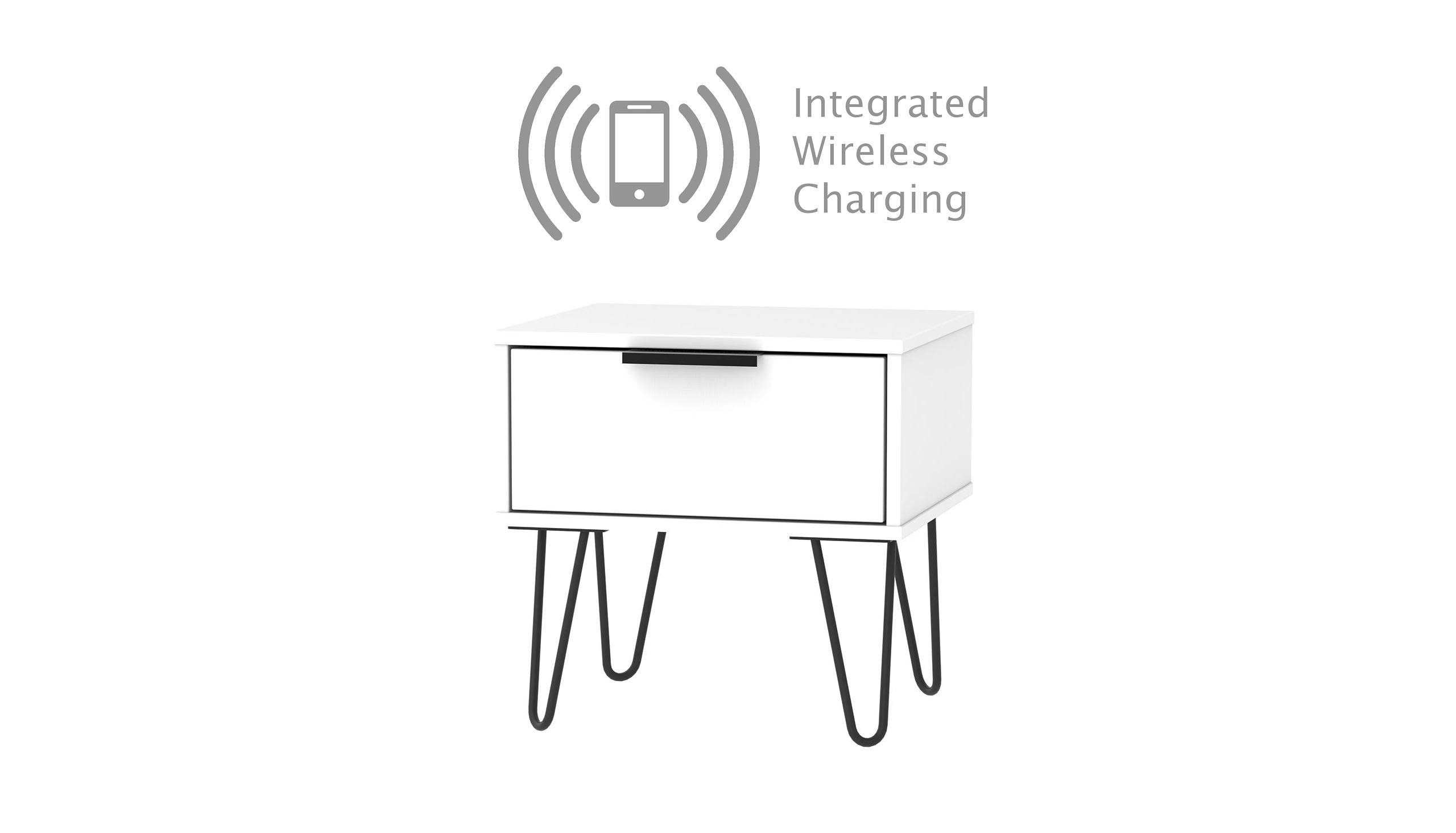 Sol 1 Drawer Locker with Wireless Charging