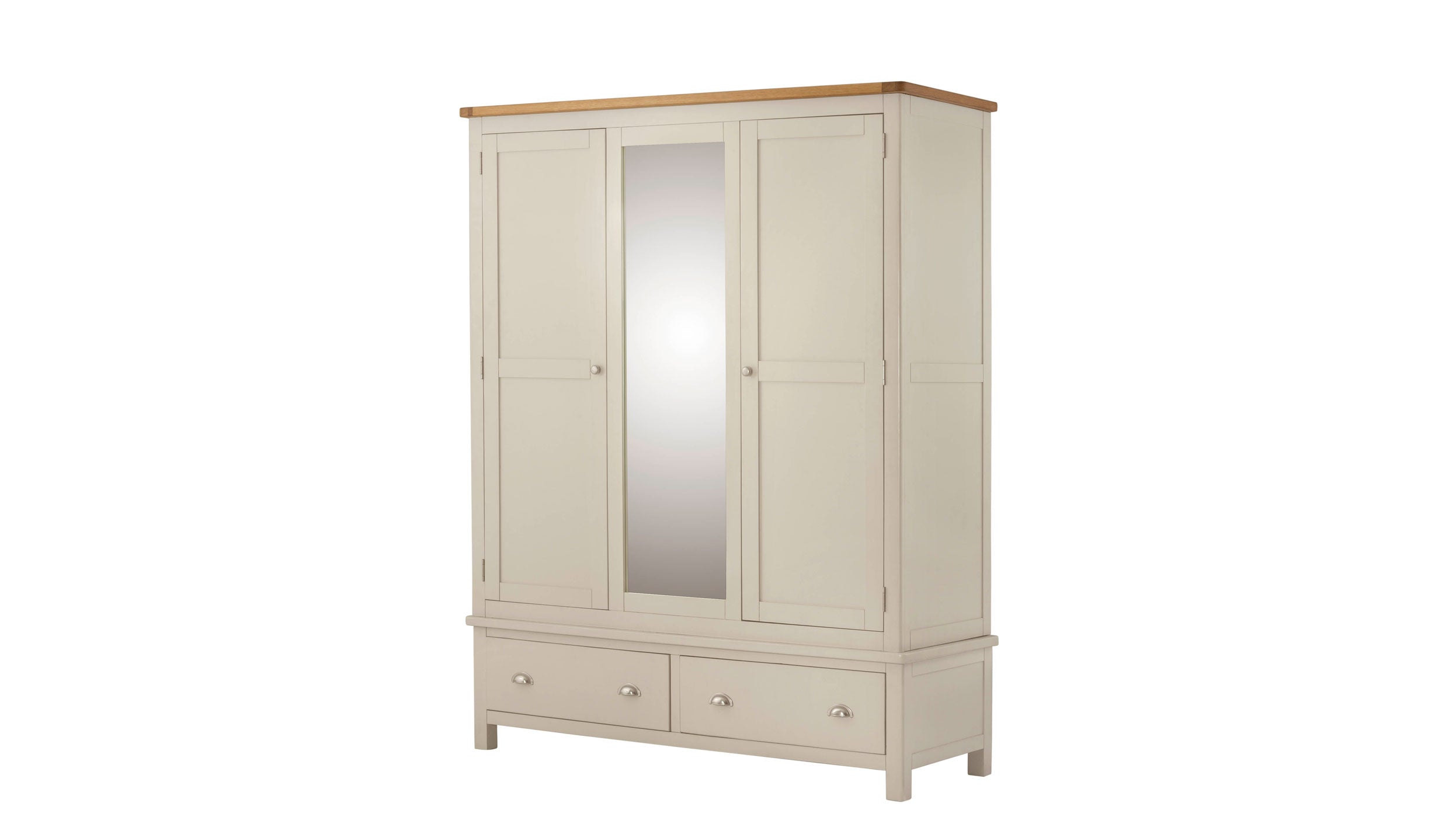 Arlington Two Tone 3 Door Wardrobe