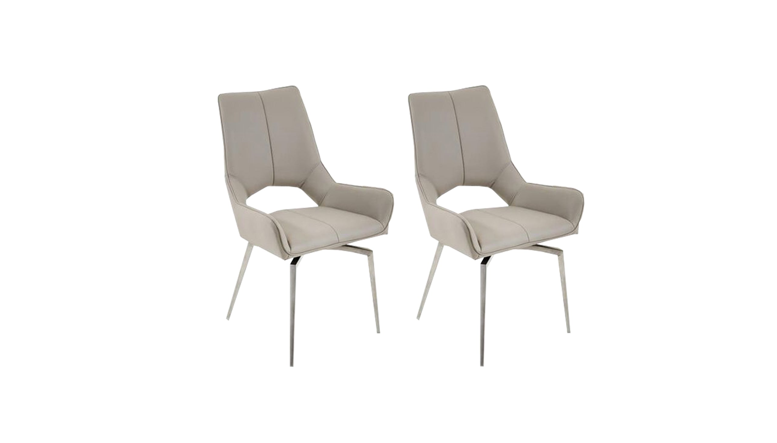 Hollywood Pair of Swivel Chairs