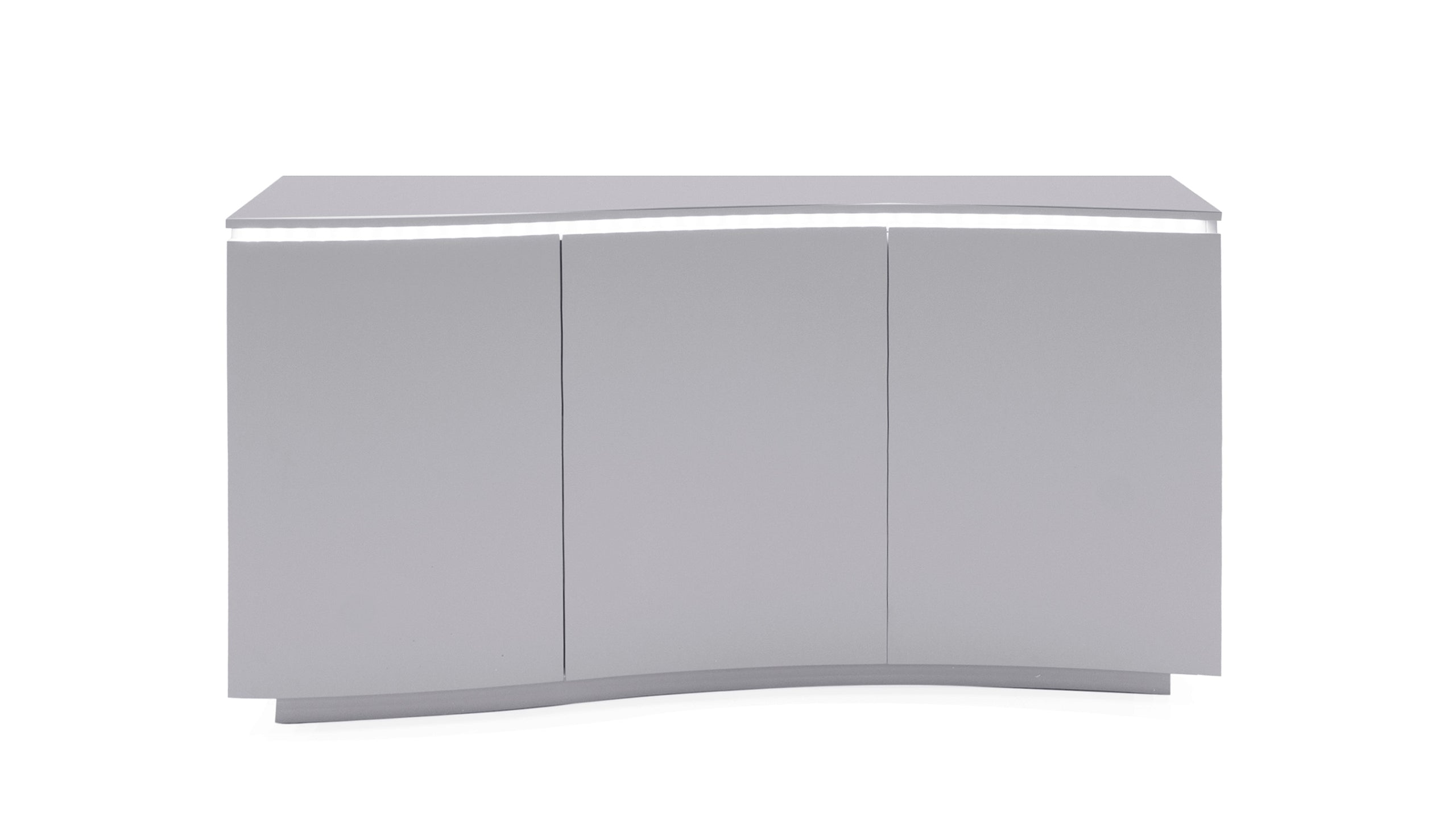 Stockholm Sideboard with LED In Grey