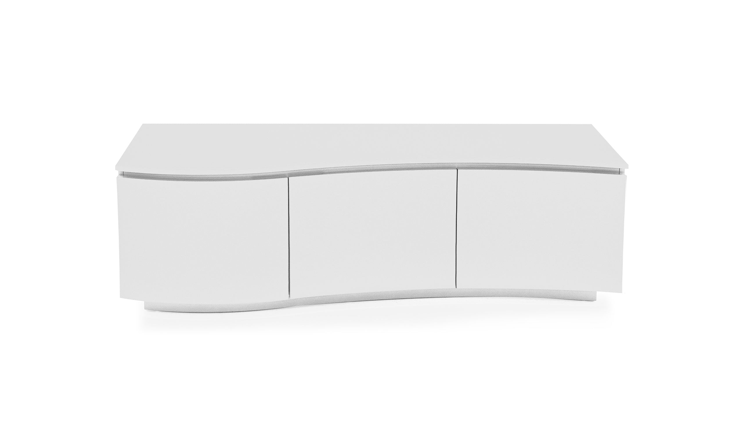 Stockholm TV Unit with LED In White