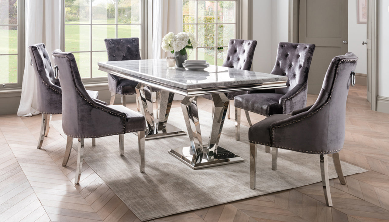 Amour 16m Marble Dining Table Amour Fabb Furniture