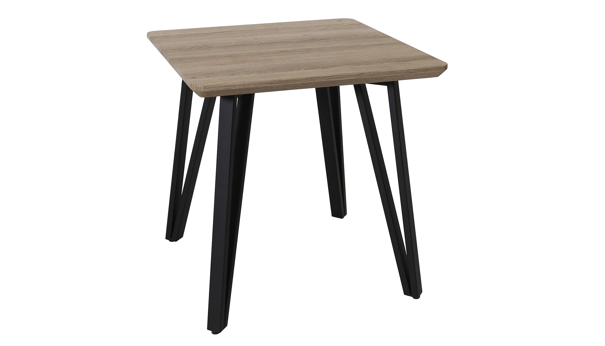 Tetro Grey Wood Effect Side Table