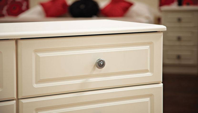 Pembroke 2 drawer bedside table