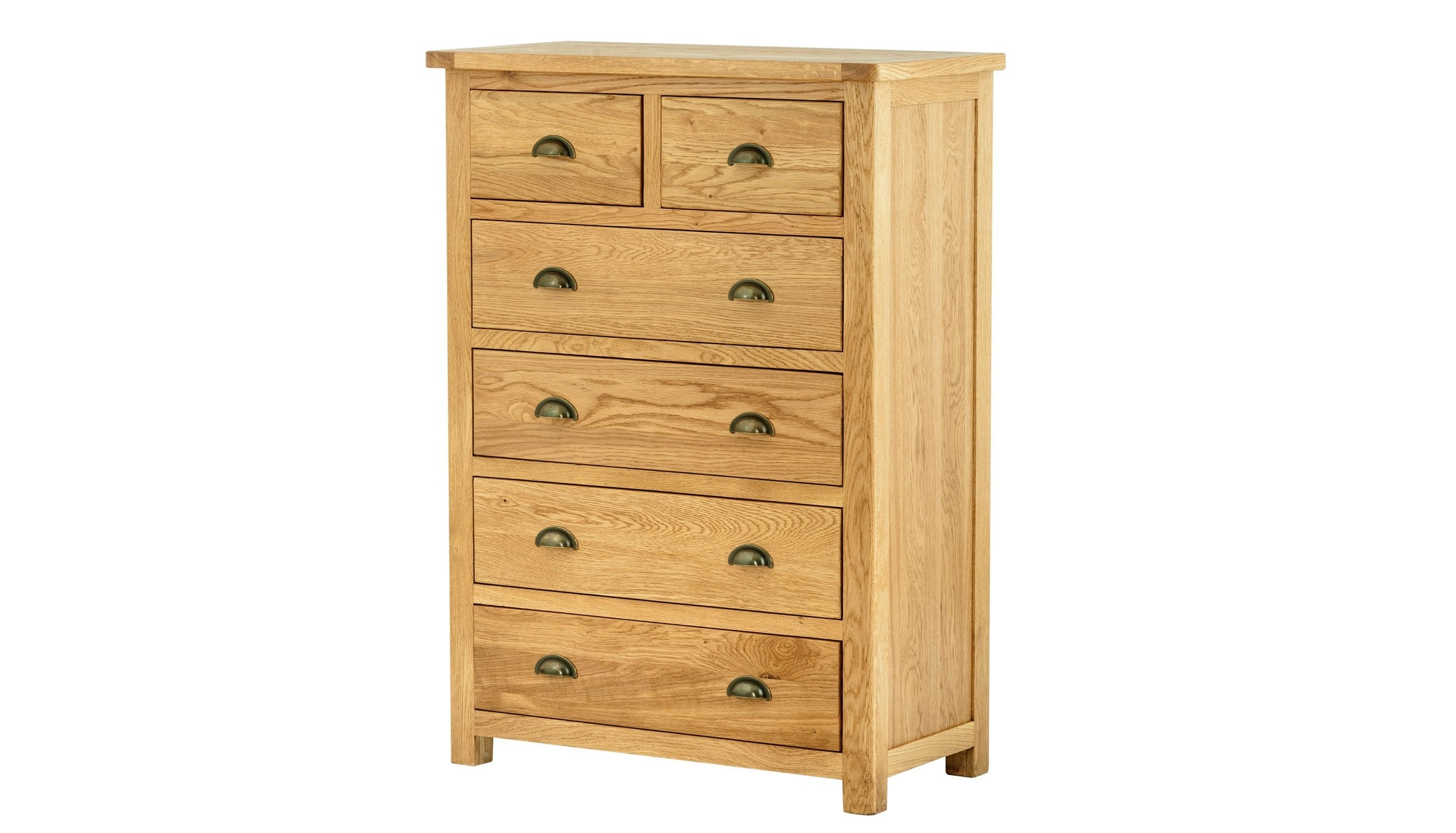 Arlington Oak 2+4 Chest of Drawers