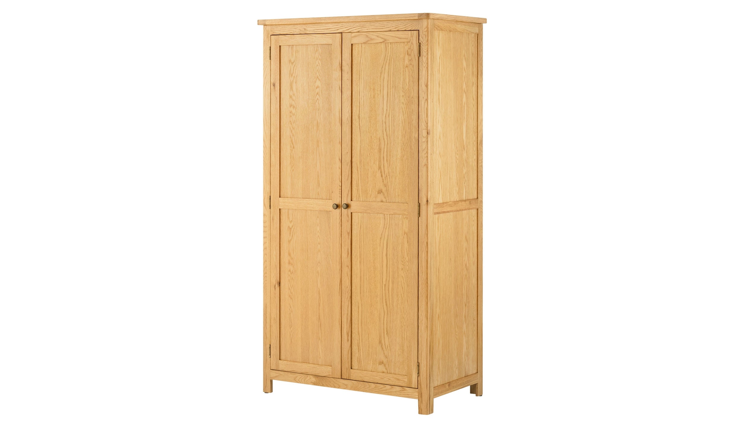 Arlington Oak Double Wardrobe