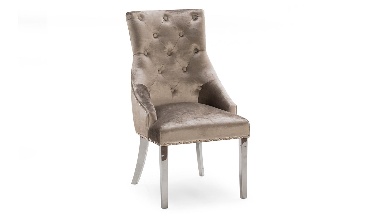 dining chairs champagne