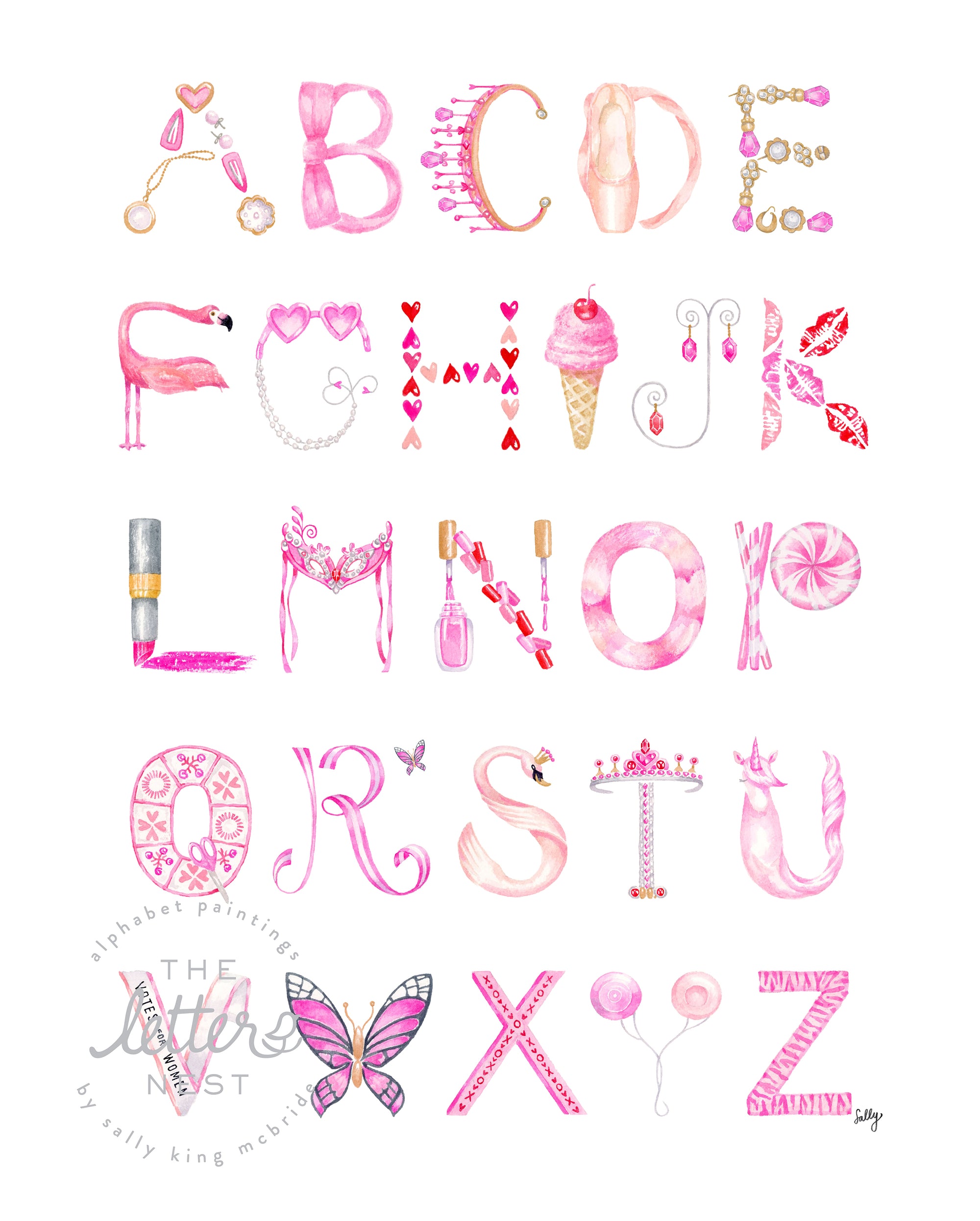 New York City Alphabet Print - The Letter Nest