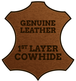 icon genuine leather