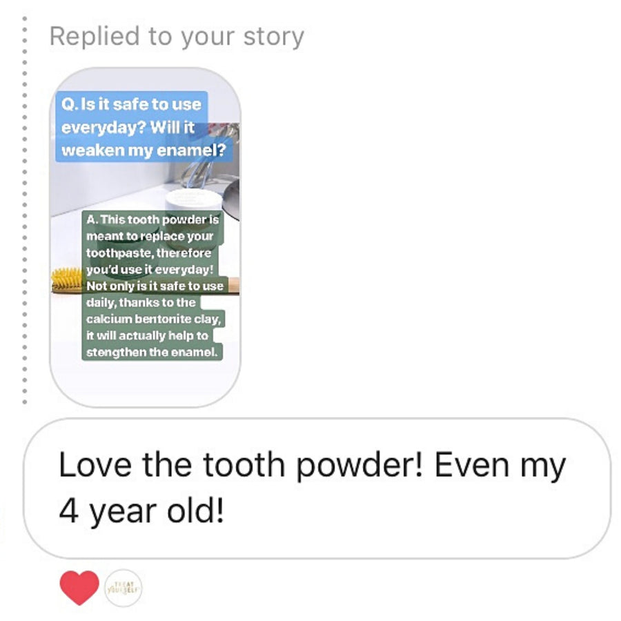 Tooth Powder Refill Packet