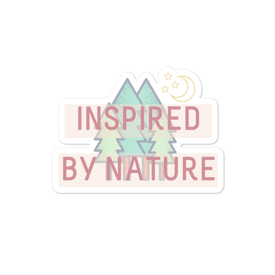 Inspired by Nature sticker