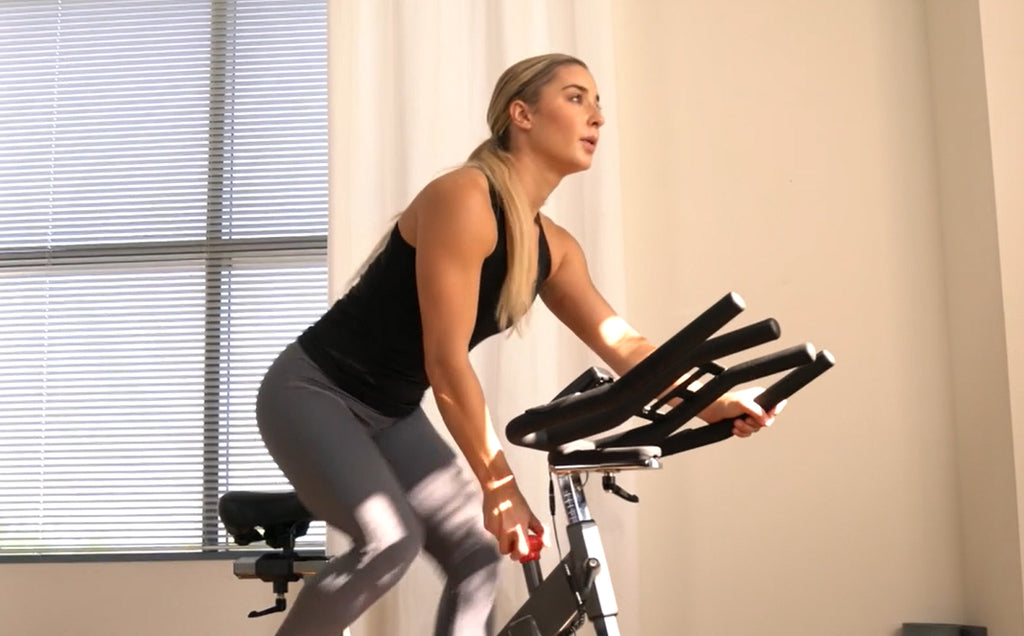 at home cycling workout