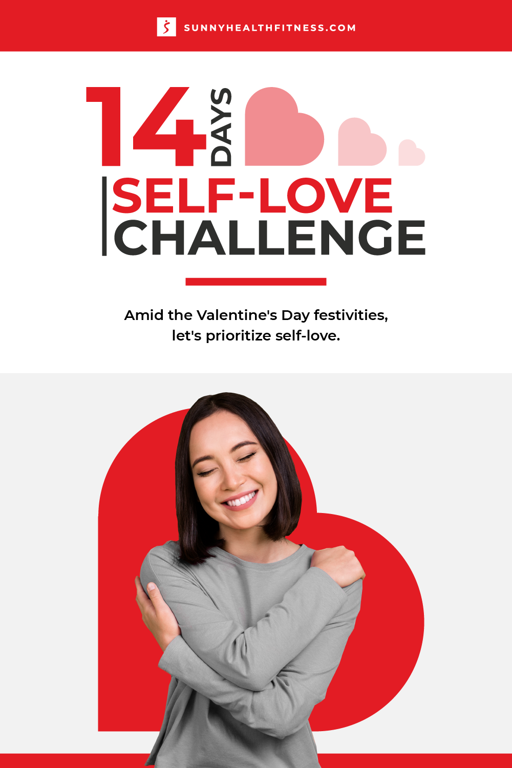 14 Days of Self-Love Challenge Infographic