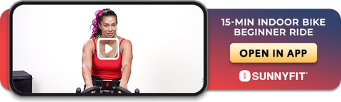 15-Min Beginner Full Body Indoor Bike Ride