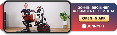 20-MIN Beginner Recumbent Elliptical