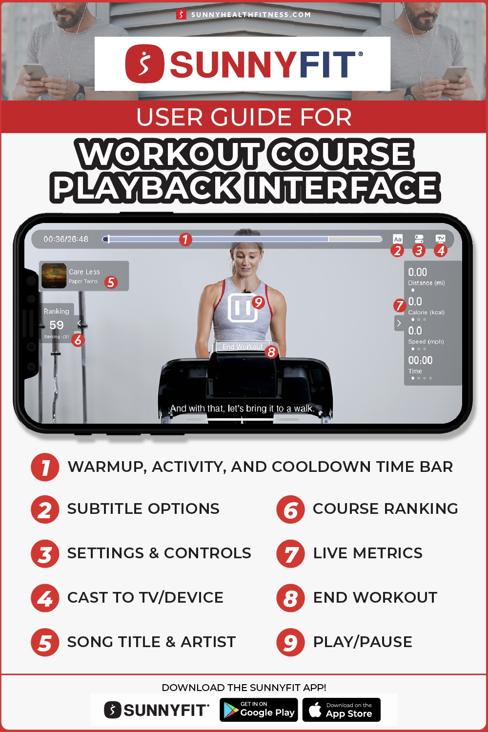 Workout Course Playback