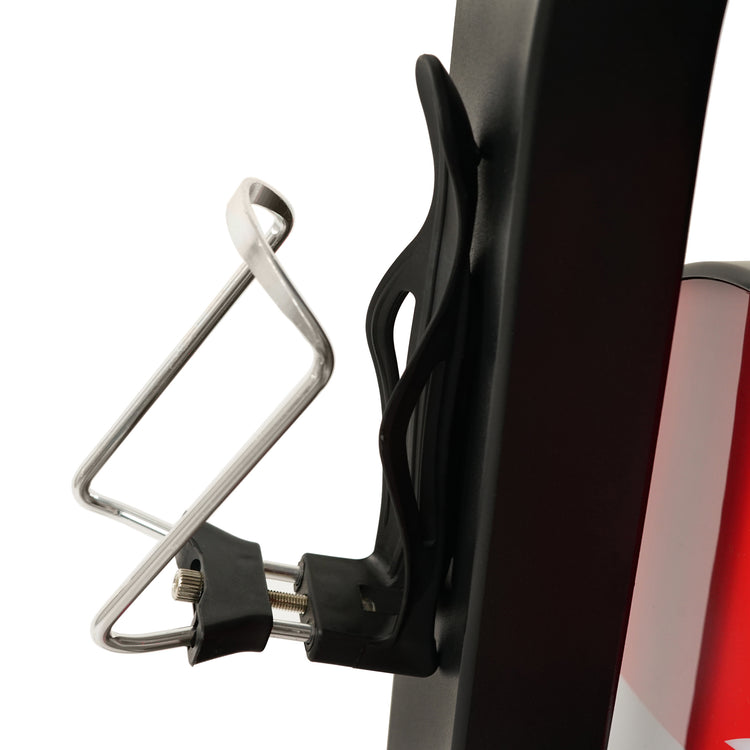 ADJUSTABLE BOTTLE HOLDER | Adjustable bottle holder keeps your favorite beverage within arm's length! No need to stop to sip.