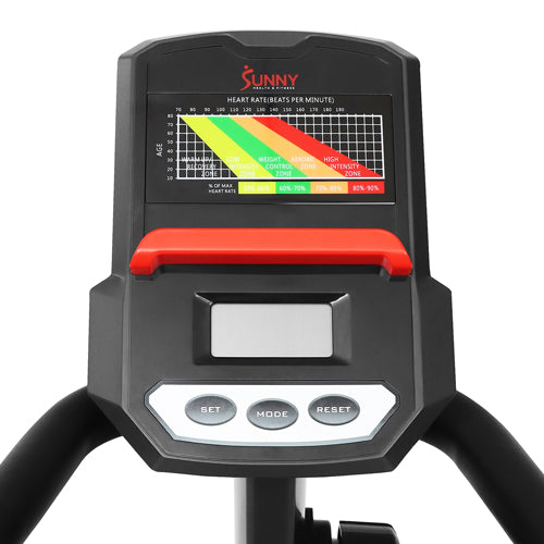 PERFORMANCE DISPLAY | Stay on top of your fitness gains and workout results. The display helps you track: Speed, Distance, Time, Calories burned, Odometer, Pulse, and includes a Scan feature.