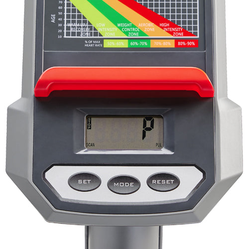 DIGITAL MONITOR |  If the monitor is not connected to the SunnyFit App, it will display fitness metrics in real-time: Time, Speed, Distance, Calories, Odometer, Pulse, Scan.