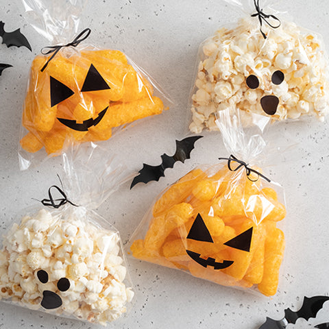 spooky popcorn bag