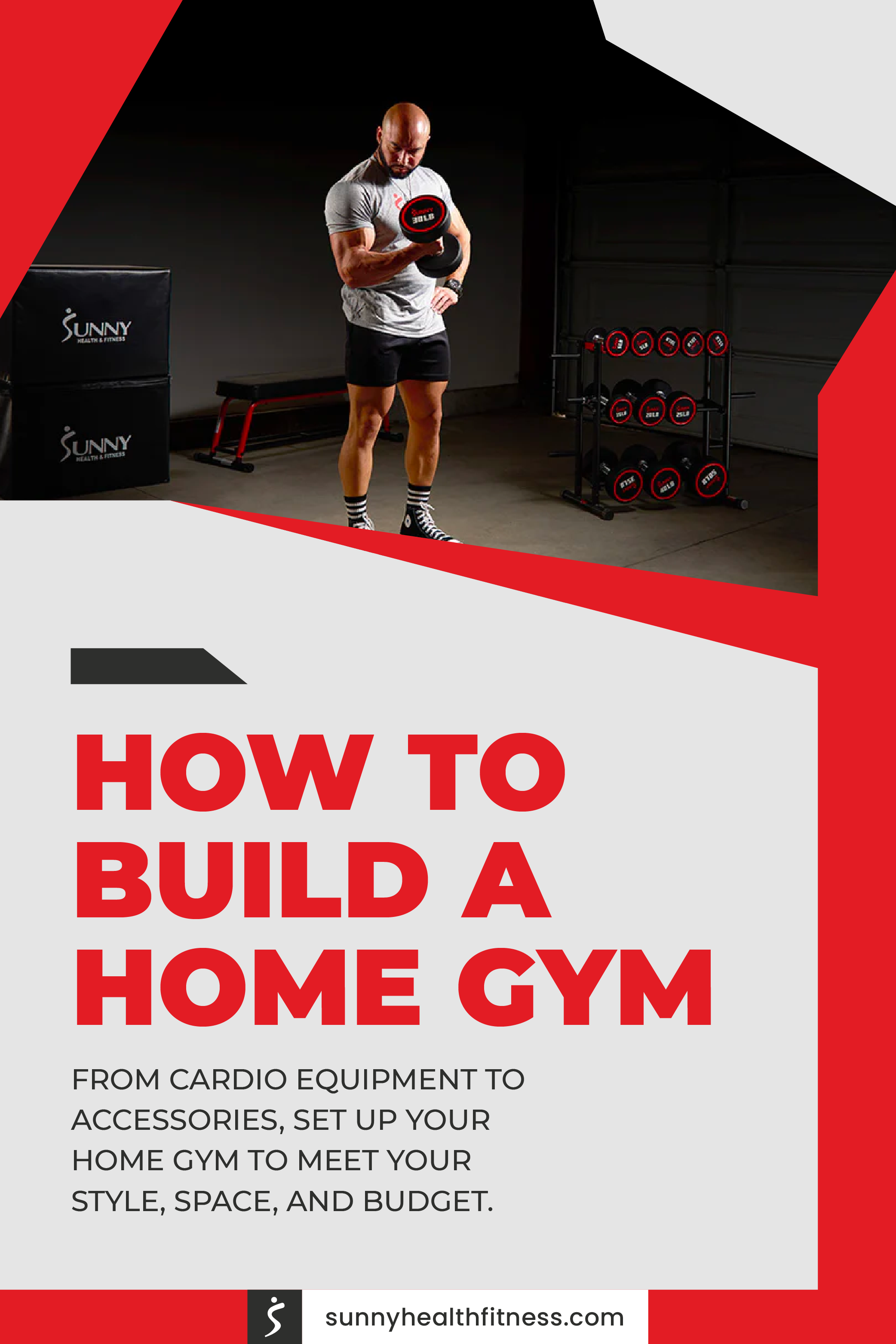 How to Build A Home Gym Infographic