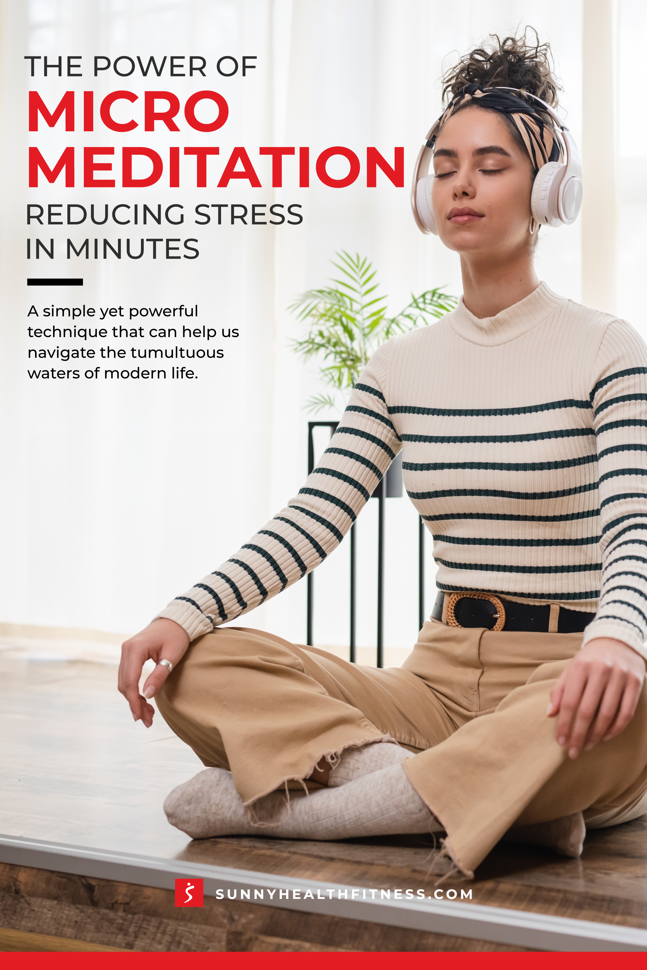 The Power of Micro Meditation Infographic