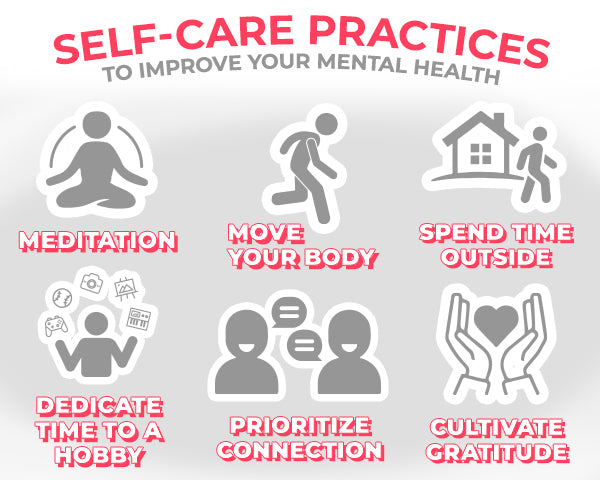 Self-care practice to improve mental health