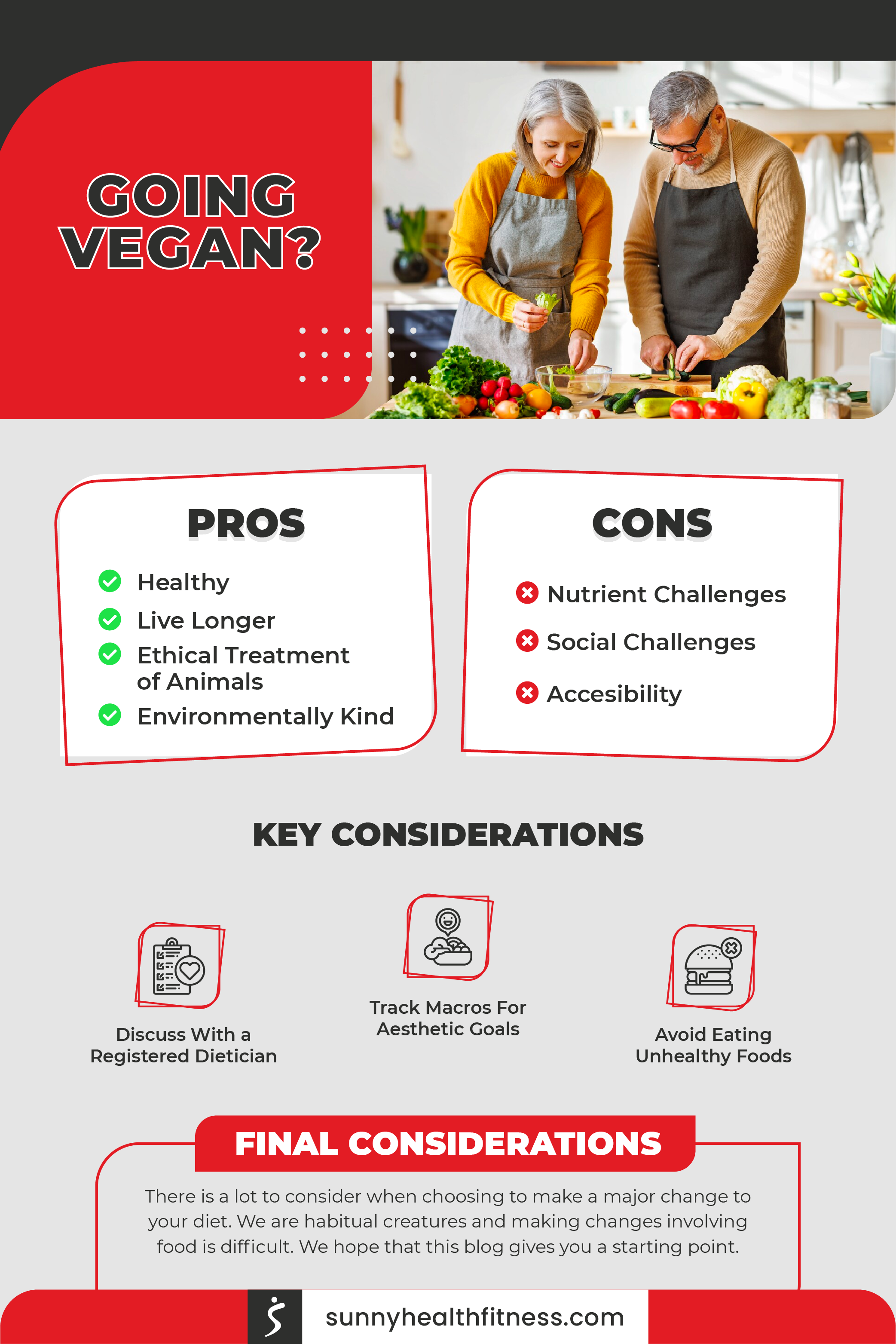 Vegan Lifestyle Infographic