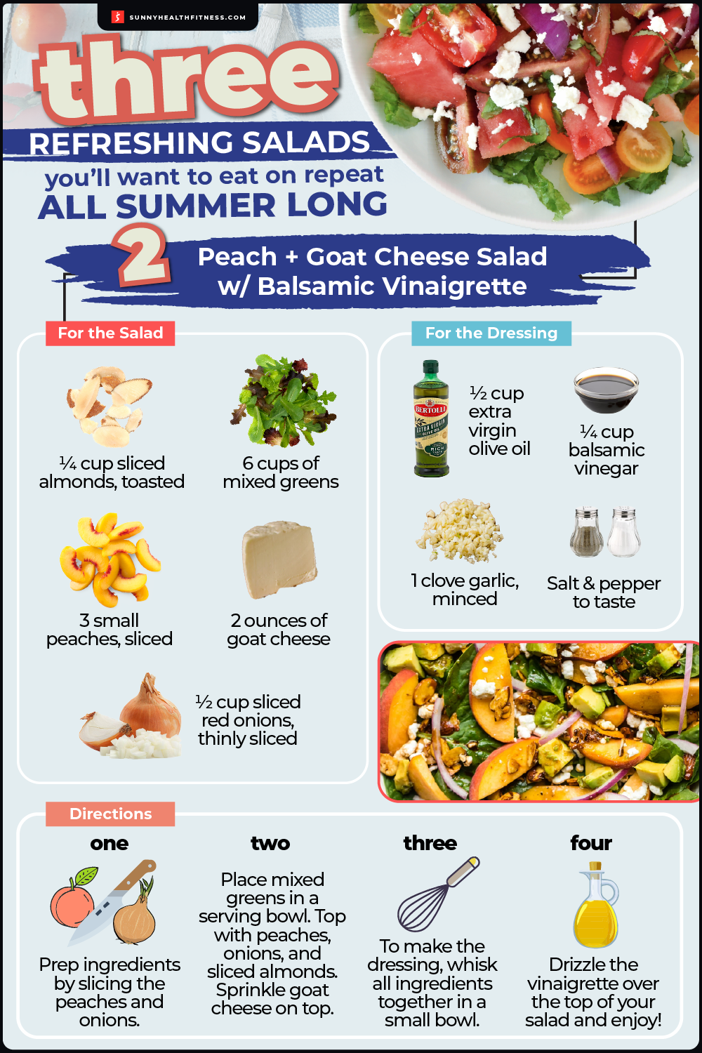 Refreshing Salads You'll Want to Eat Infographic