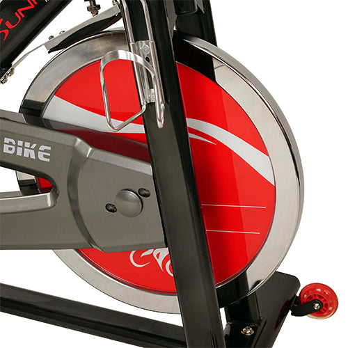 49 LB FLYWHEEL | Sunny Health and Fitness' flywheel is second to none when it comes to feeling like you are really riding outdoors! No more jerky, out of control movements, regardless of speed or resistance level!