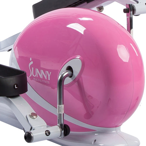 Sunny Health & Fitness Pink Magnetic Upright Bike