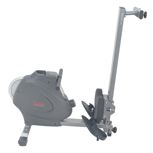 Rowing Machine Magnetic Rower, LCD w/ Device Holder