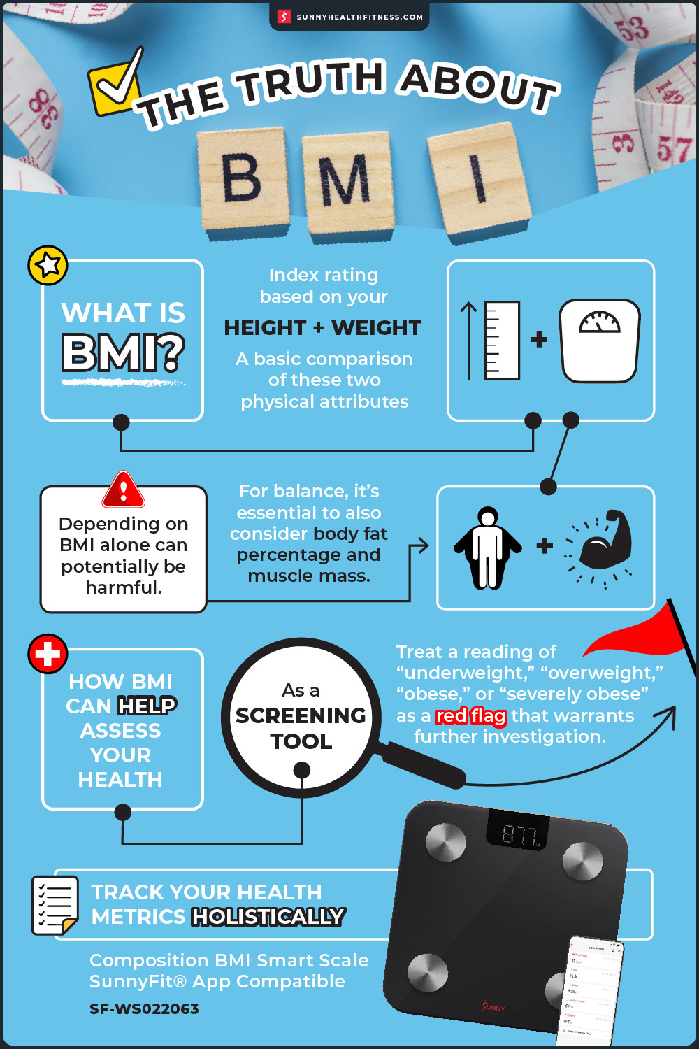 The Truth About BMI Infographic